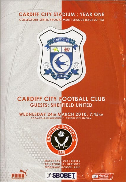 Cardiff City FC v Sheffield United FC